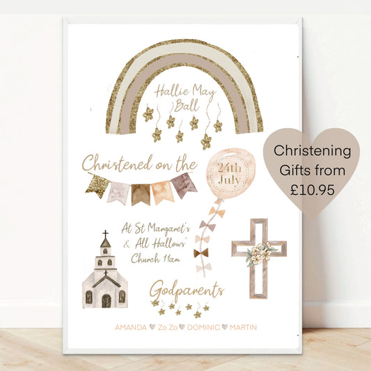 Personalized Baptism Gifts for Boy | People Digital Prints