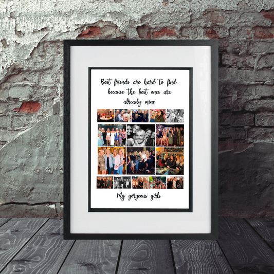 Personalized Collage Prints | Collage Frame | People Digital Prints